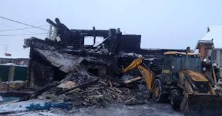Демонтаж сгоревших зданий в Кимрах | Сварной-Кмы - снос после пожара от 1046 рублей