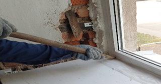 Демонтаж окон в Кимрах: цена от 1569 руб. - Сварной-Кмы